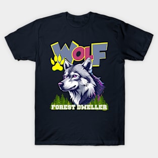 Wolf forest dweller T-Shirt